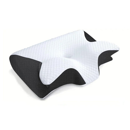 Neck Rest Memory Foam Pillow – 2-in-1 Ergonomic Neck Support