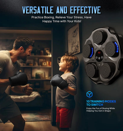 Smart Boxing™ Bluetooth Music Boxing Machine With Gloves