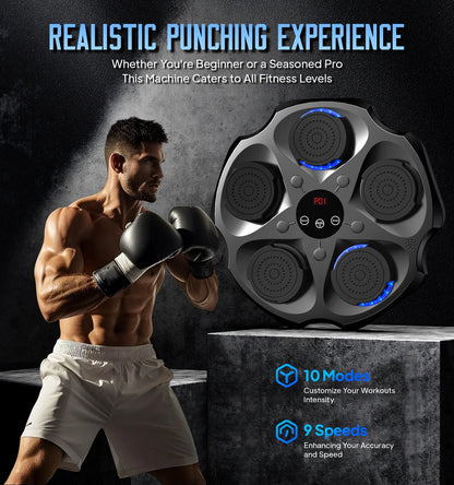 Smart Boxing™ Bluetooth Music Boxing Machine With Gloves